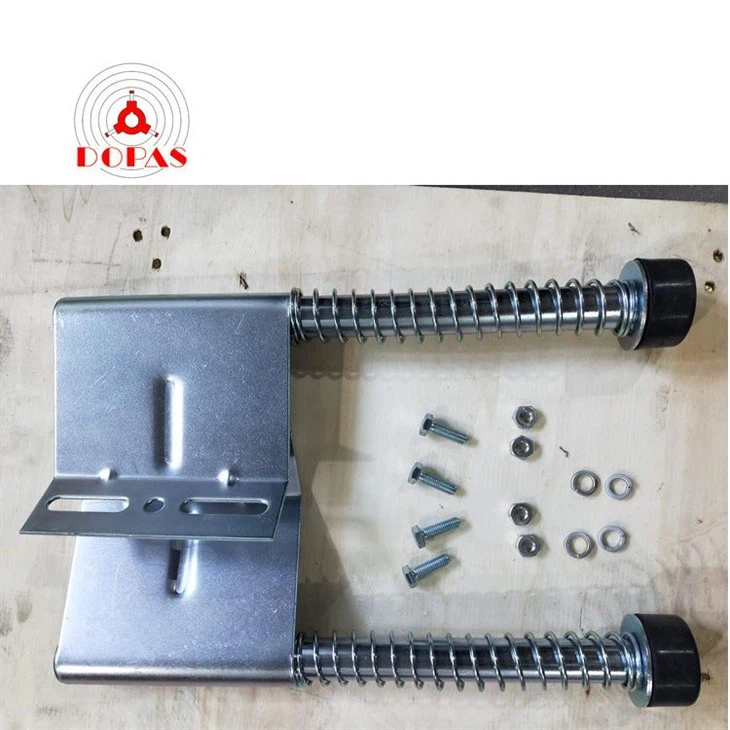 Garage door spring bumper set